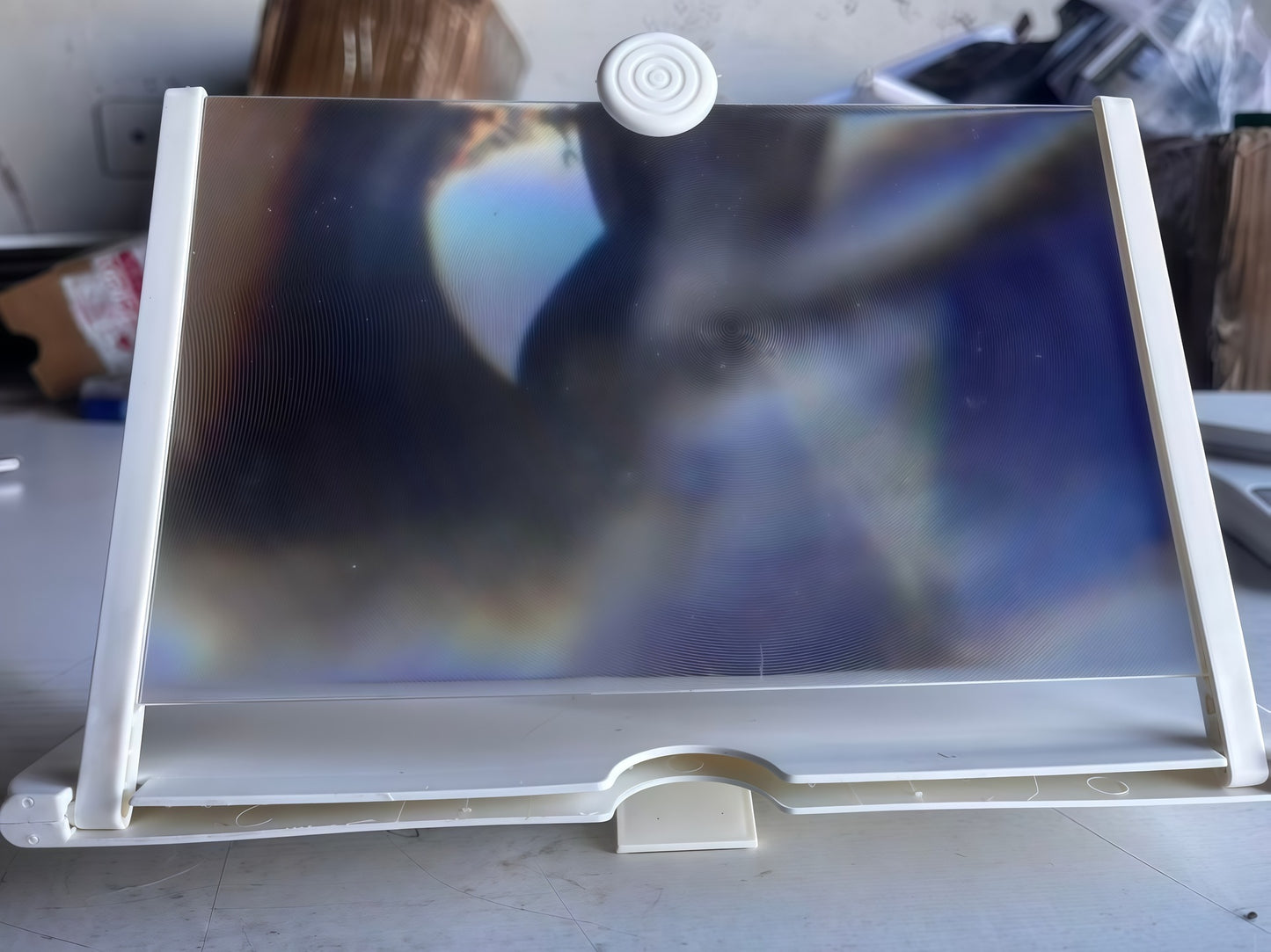 ScreenHance 10-12 Inch - Ultra-Clear 3D HD Screen Amplifier with Folding Stand