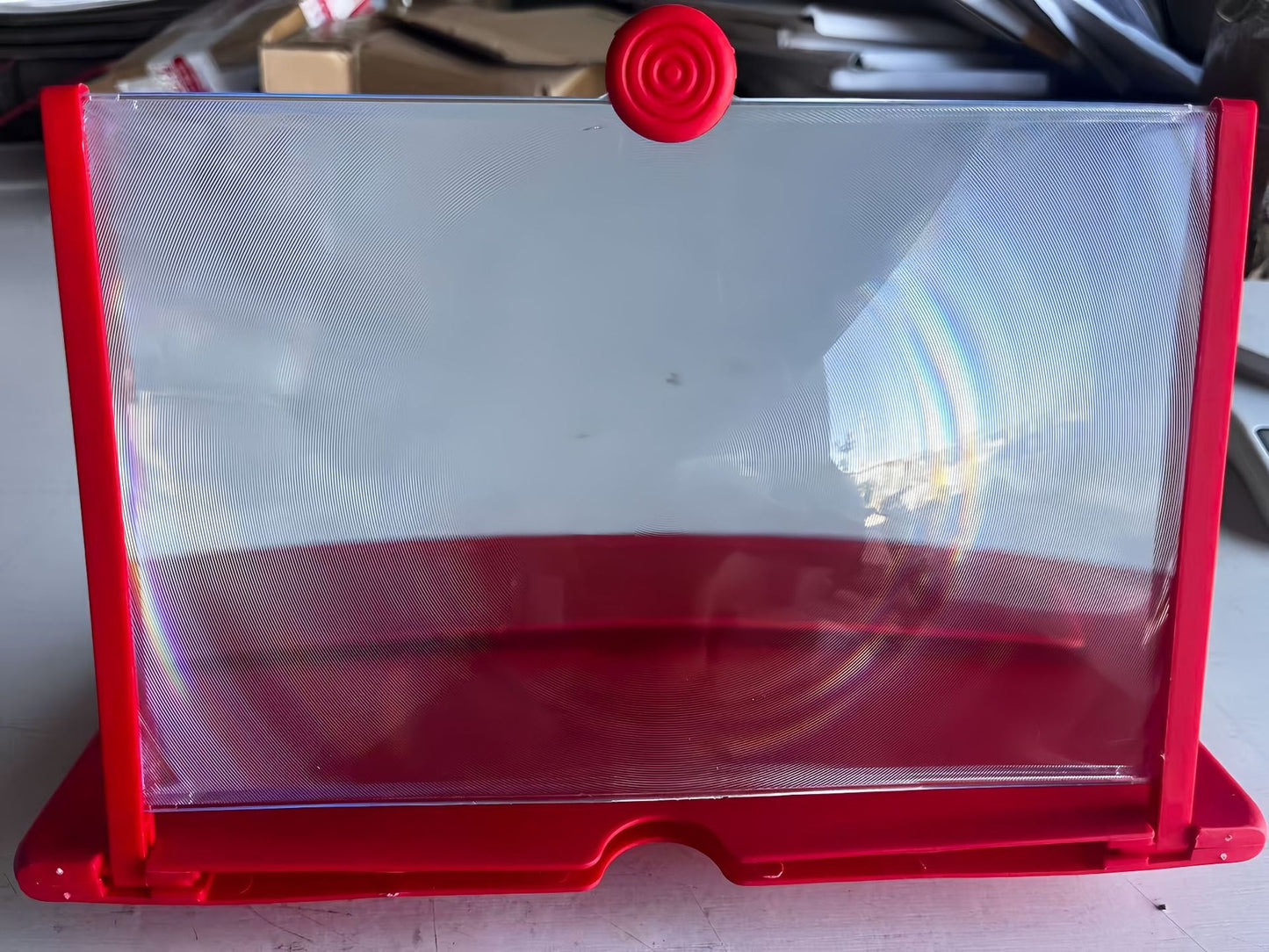 ScreenHance 10-12 Inch - Ultra-Clear 3D HD Screen Amplifier with Folding Stand